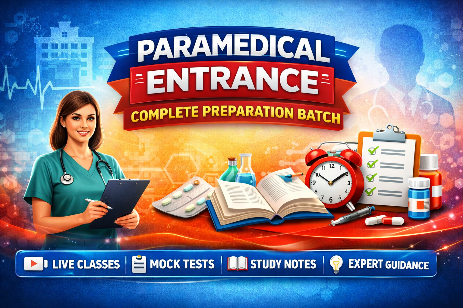 Paramedical Entrance Complete Preparation Batch